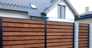 Купить распашные ворота деревянные Кореновск, цена от 2690 руб.
