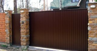 Купить откатные ворота консольные Кореновск, цена от 2741 руб.