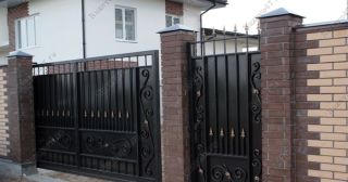 Купить распашные ворота кованные Кореновск, цена от 4720 руб.